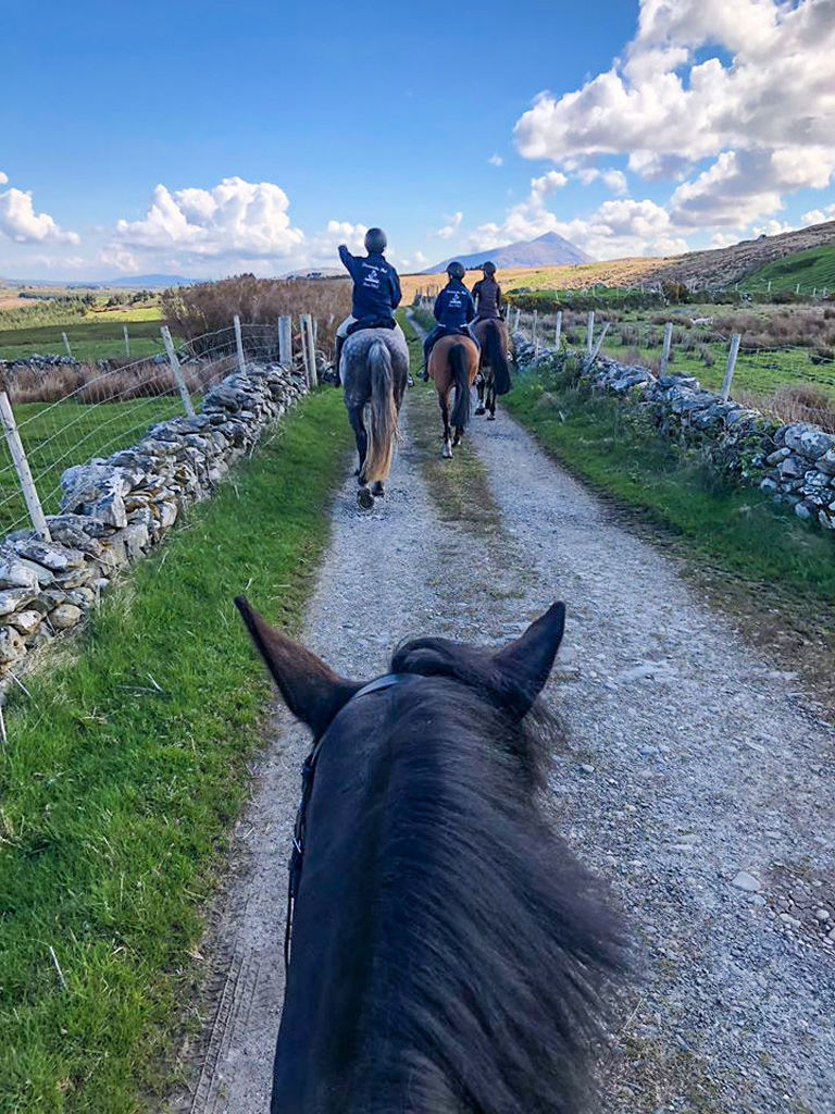 Clew Bay Trail Ride - Horse Riding Holidays Ireland